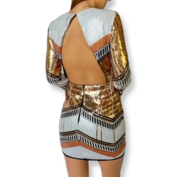 REVOLVE Endless Rose NWT Sparkle Like You Mean It Mini Party Dress Size XS - Picture 2 of 14